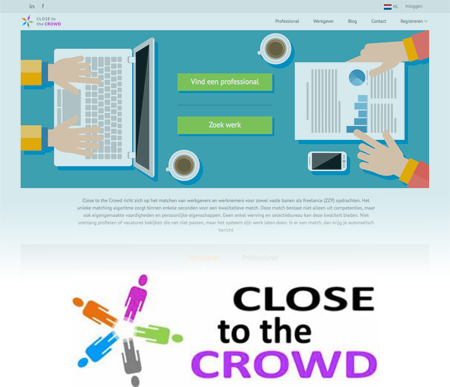 Close to the Crowd - Klant bij Online Daadkr8